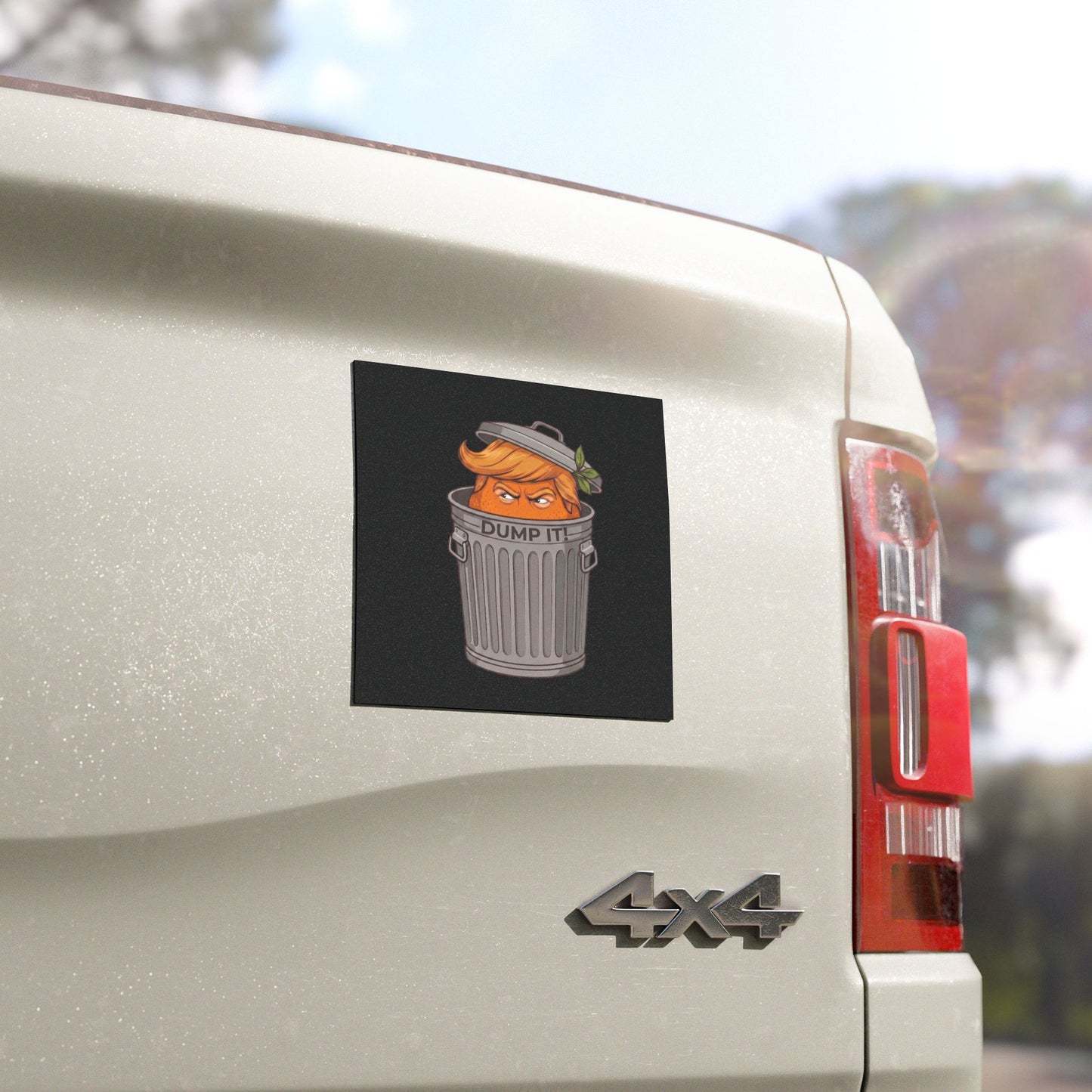 DUMP(,) THE ORANGE™ - Car Magnet