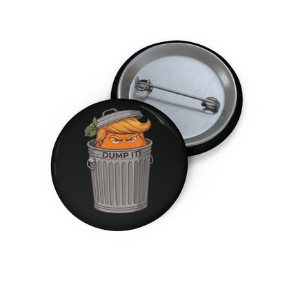 DUMP IT™ - Pin Button // Black