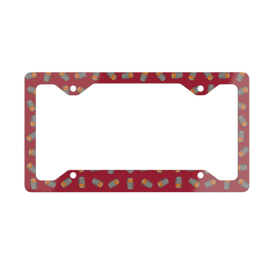 DUMP IT™ - License Plate Frame // Candy Apple Red