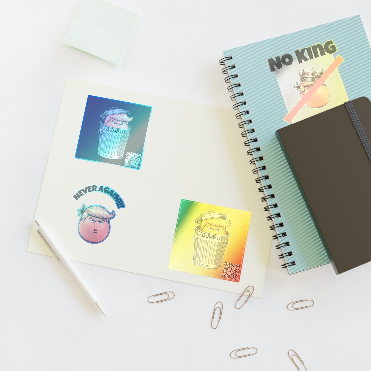 The Movement Starter Pack - 4x Premium Vinyl Stickers