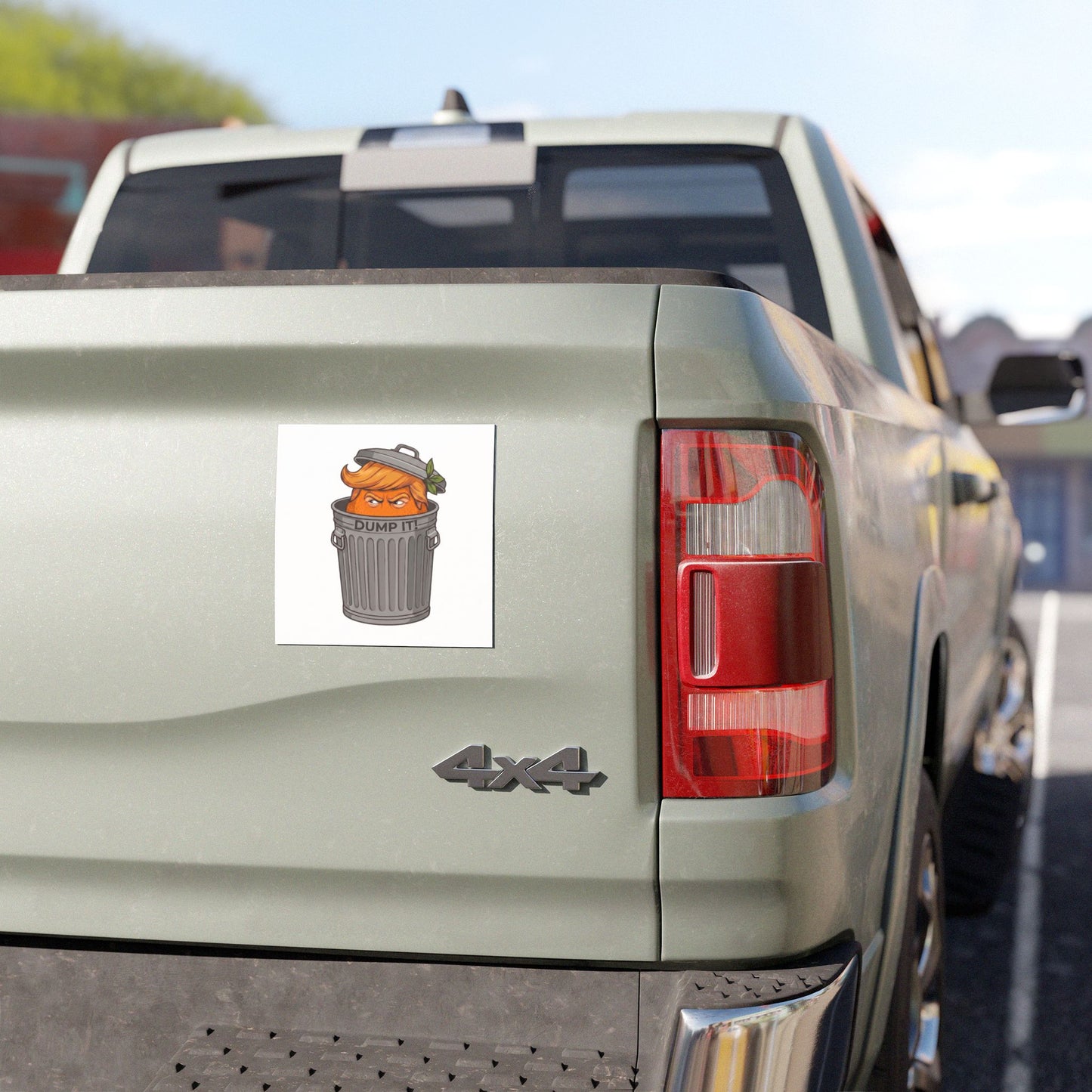 DUMP(,) THE ORANGE™ - Car Magnet