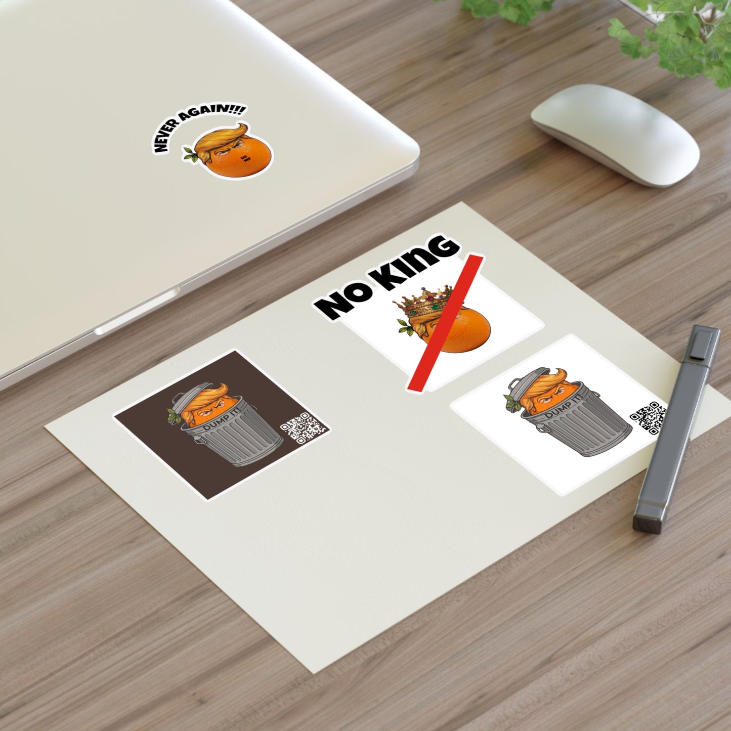 The Movement Starter Pack - 4x Premium Vinyl Stickers