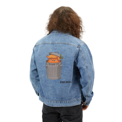 "Dump it. For real." - denim jacket