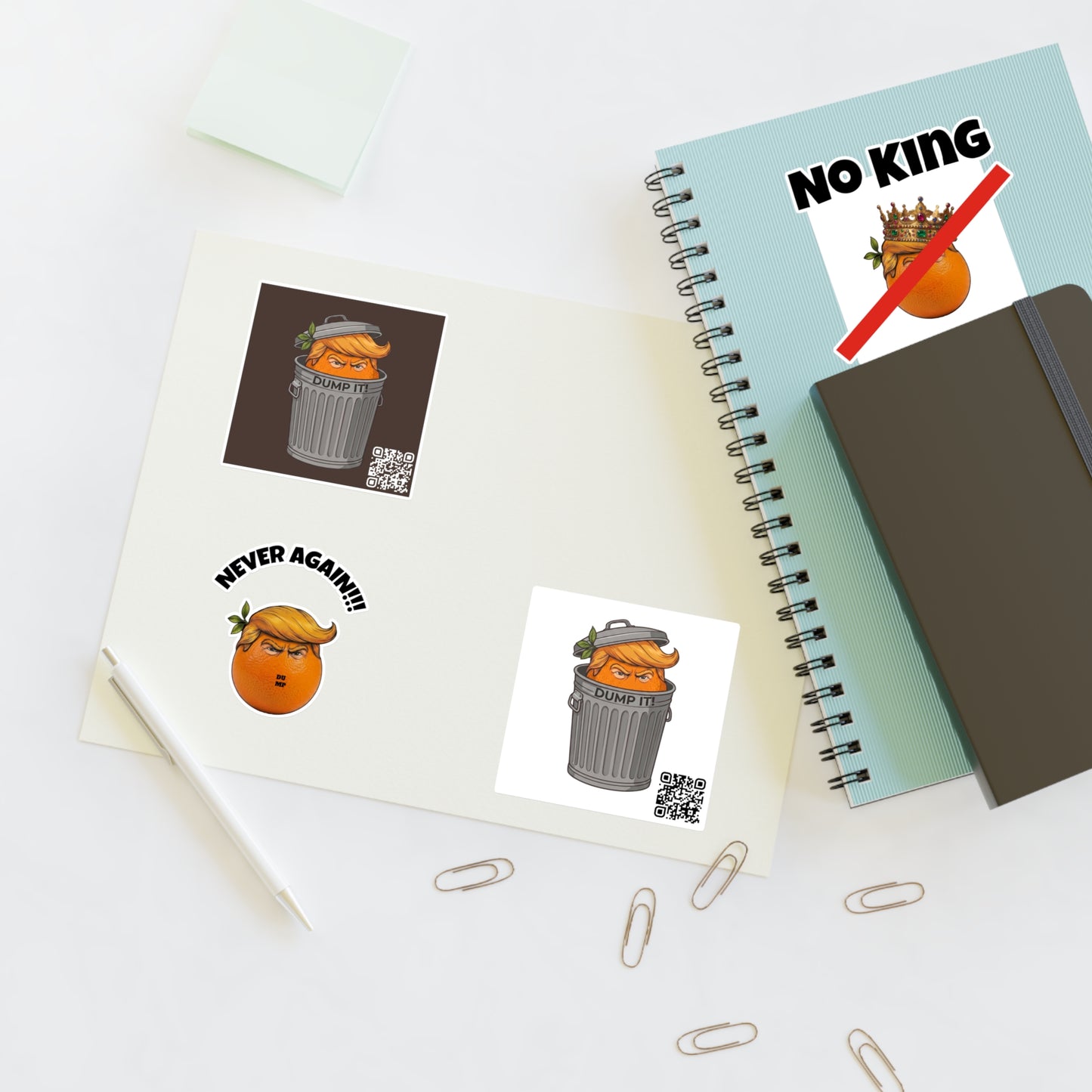 The Movement Starter Pack - 4x Premium Vinyl Stickers