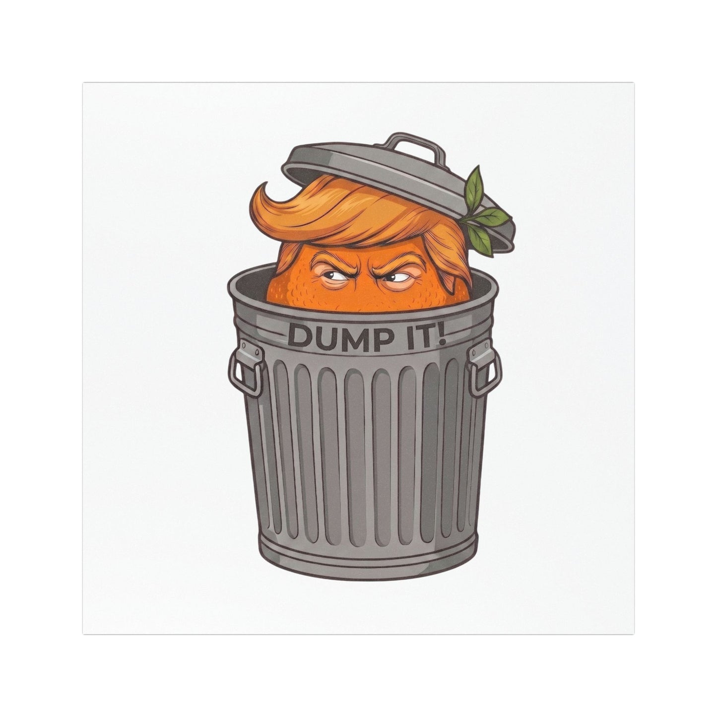 DUMP(,) THE ORANGE™ - Car Magnet