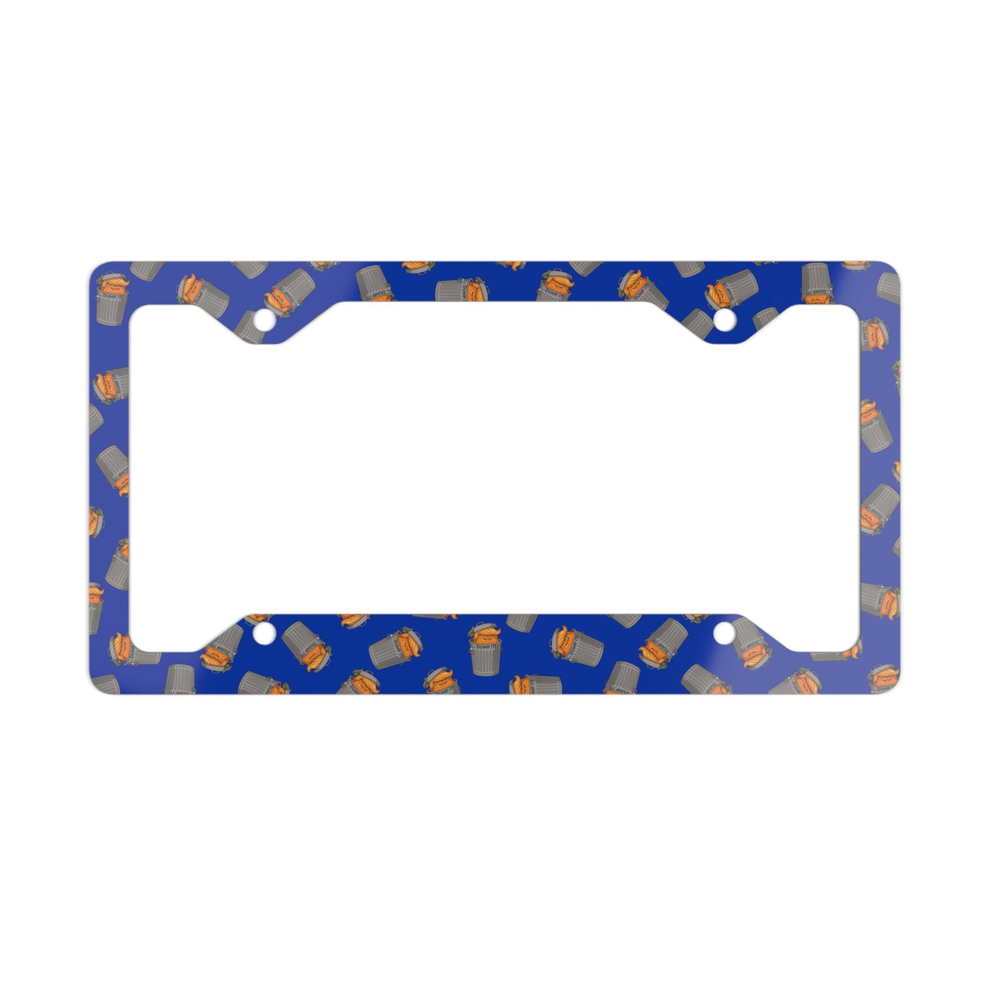DUMP IT™ - License Plate Frame // Royal Blue