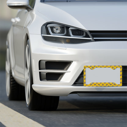 DUMP IT™ - License Plate Frame // Crazy yellow