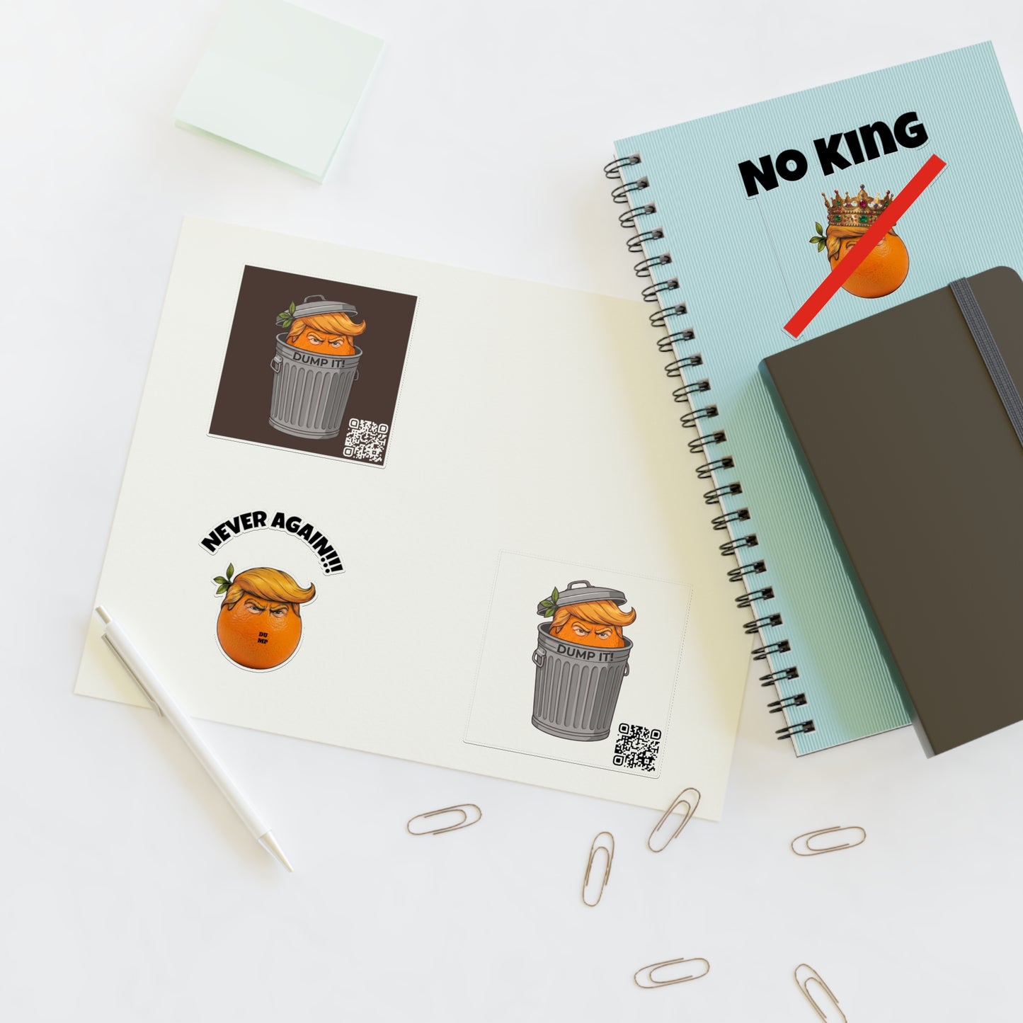 The Movement Starter Pack - 4x Premium Vinyl Stickers