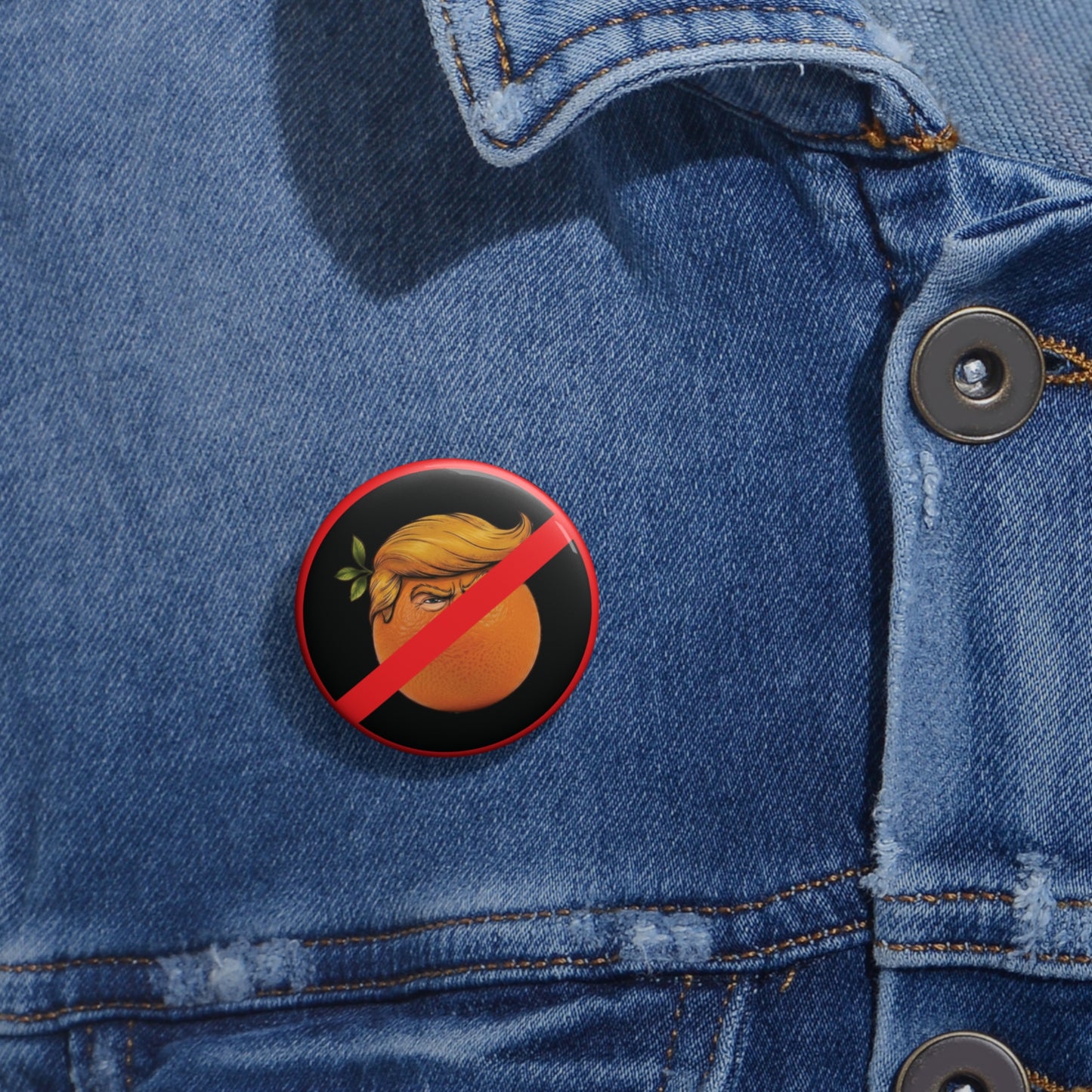 Anti-agent orange - Pin Button // White