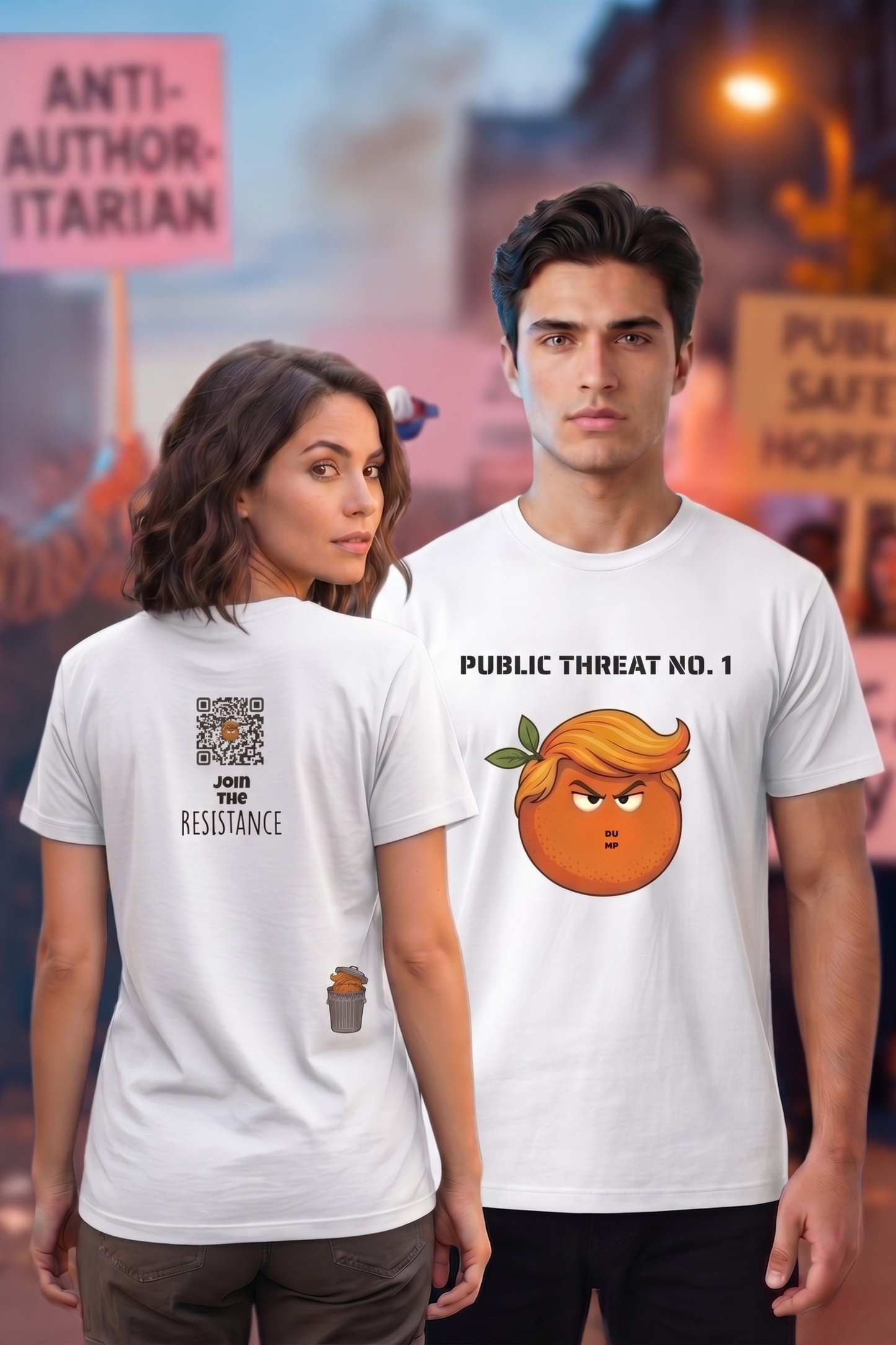 PUBLIC THREAT NO.1 – unisex tee