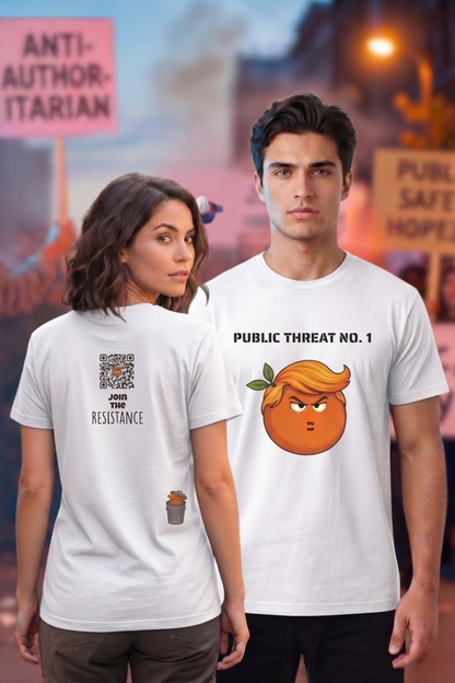 PUBLIC THREAT NO.1 – unisex tee