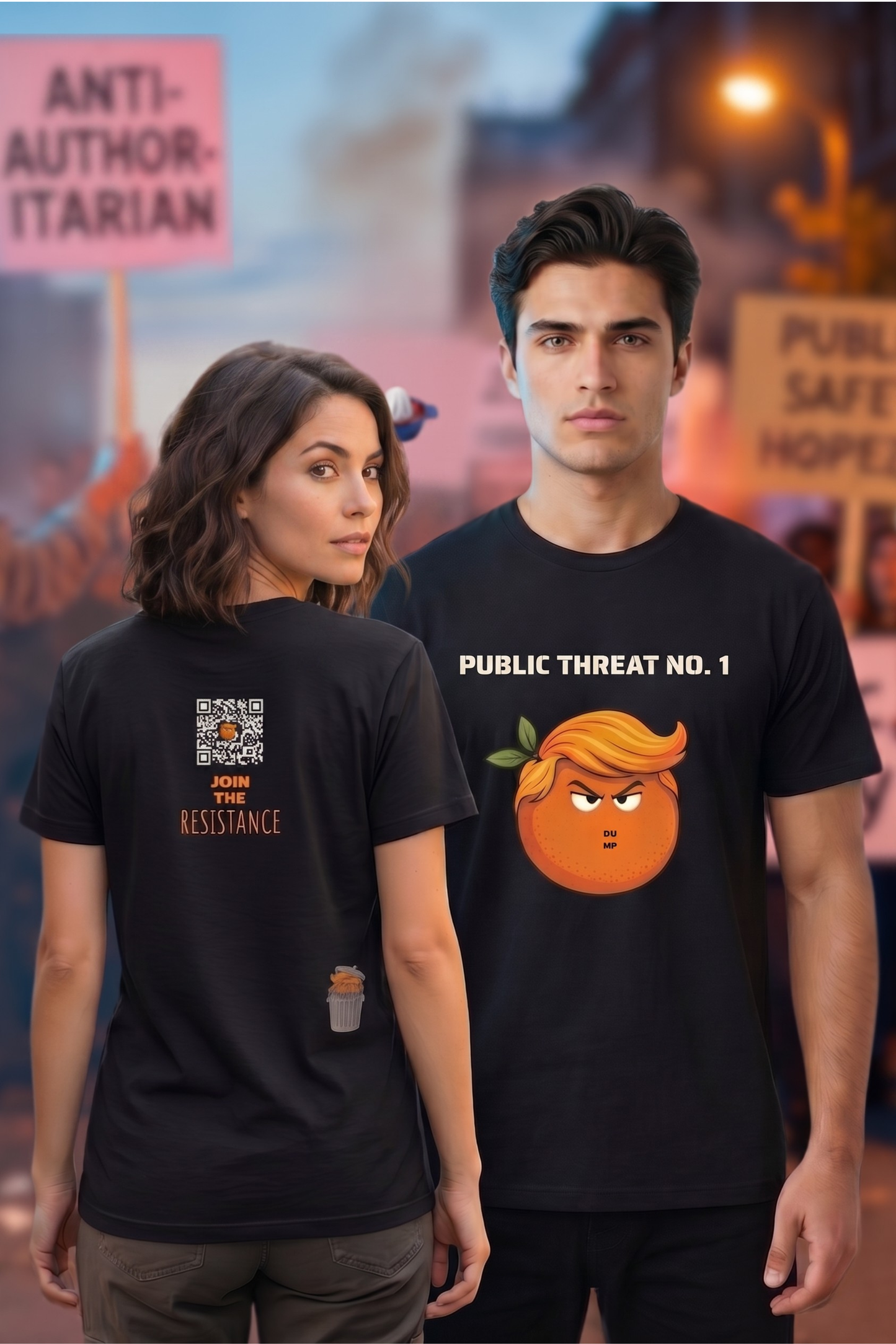PUBLIC THREAT NO.1 – unisex tee