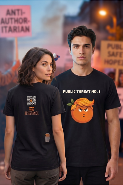 PUBLIC THREAT NO.1 – unisex tee
