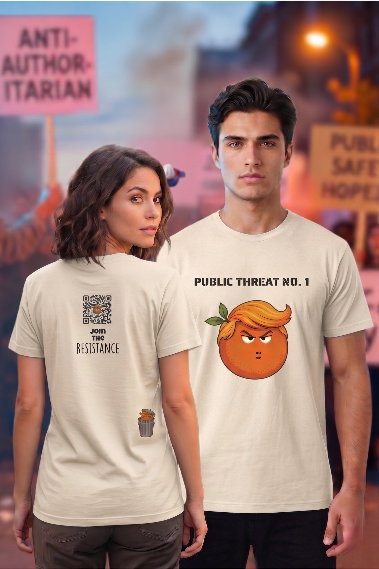 PUBLIC THREAT NO.1 – unisex tee