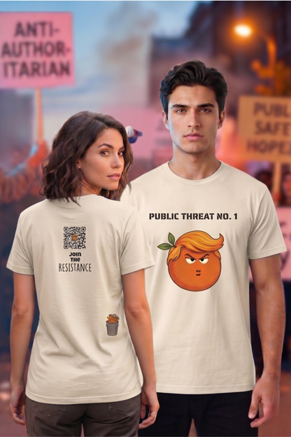 PUBLIC THREAT NO.1 – unisex tee