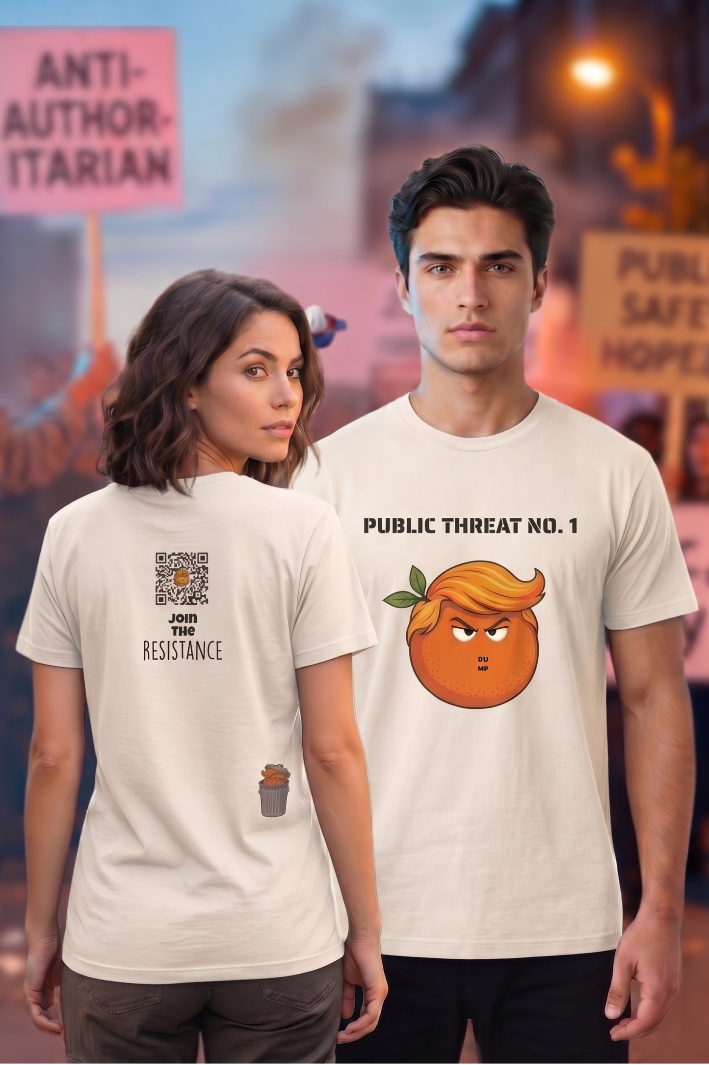 PUBLIC THREAT NO.1 – unisex tee
