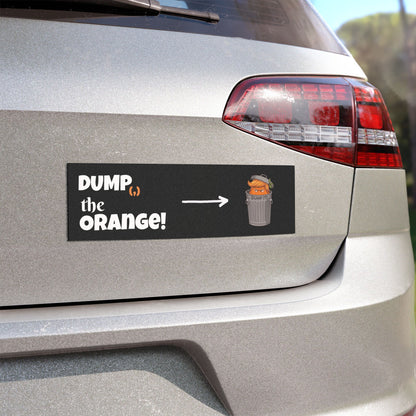 DUMP(,) THE ORANGE™ - Car Magnet