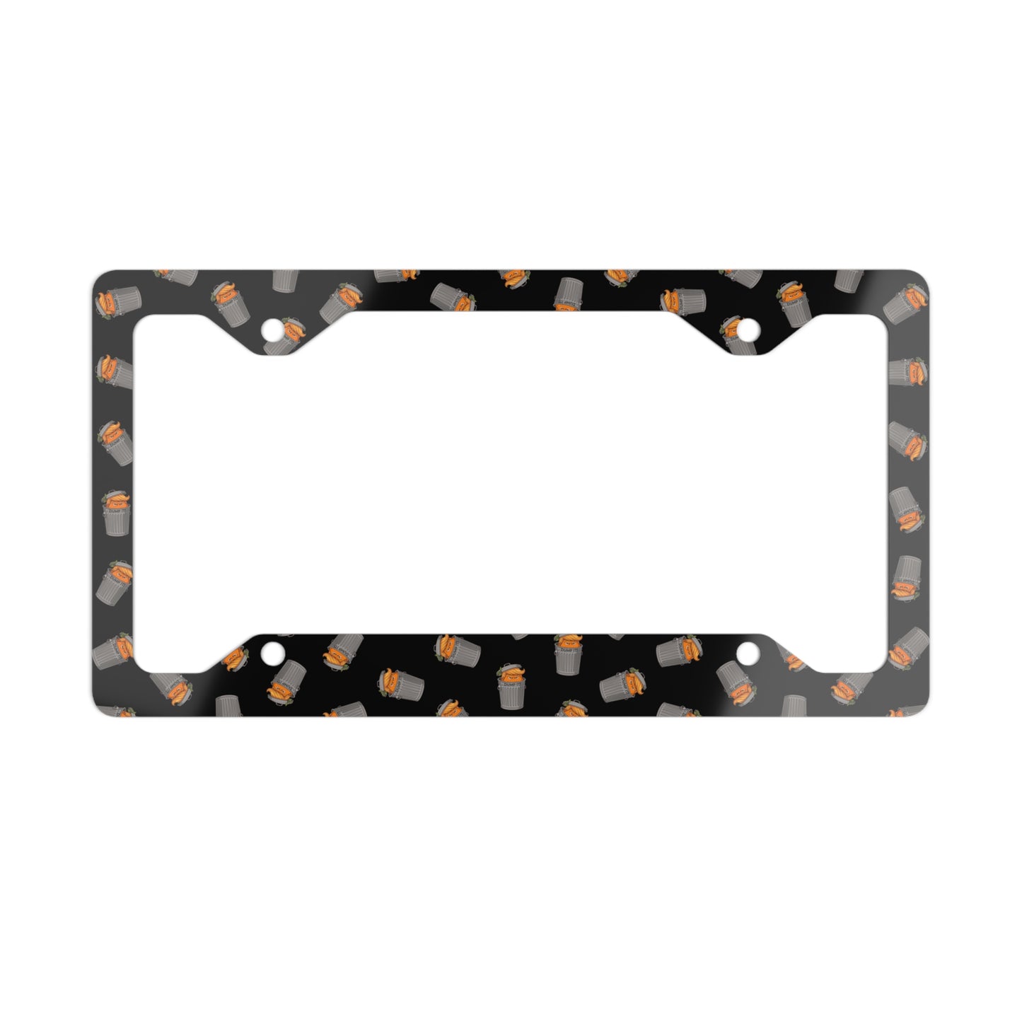DUMP IT™ - License Plate Frame // Black