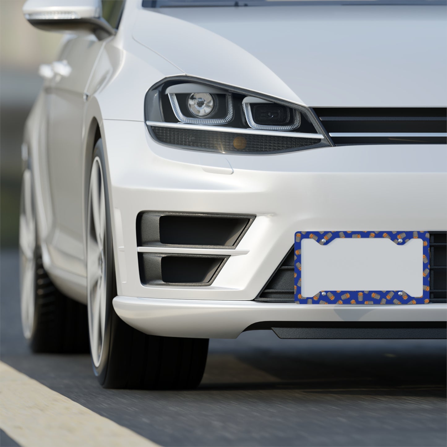 DUMP IT™ - License Plate Frame // Royal Blue