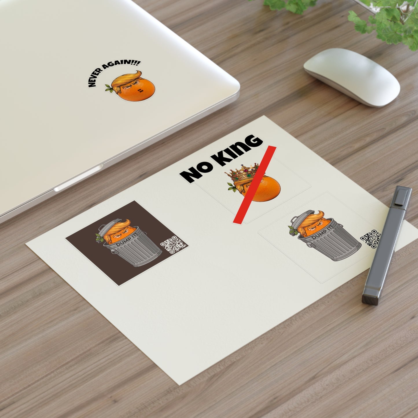The Movement Starter Pack - 4x Premium Vinyl Stickers