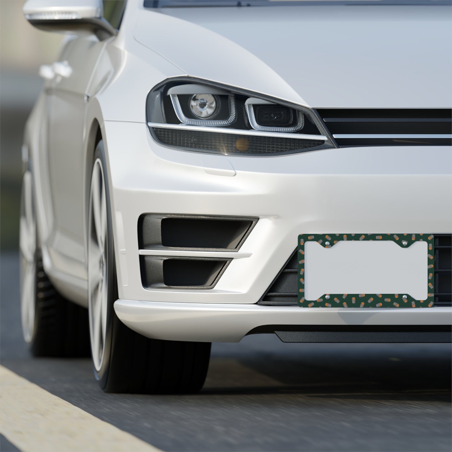 DUMP IT™ - License Plate Frame // Racing Green