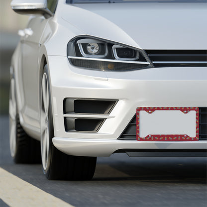 DUMP IT™ - License Plate Frame // Candy Apple Red